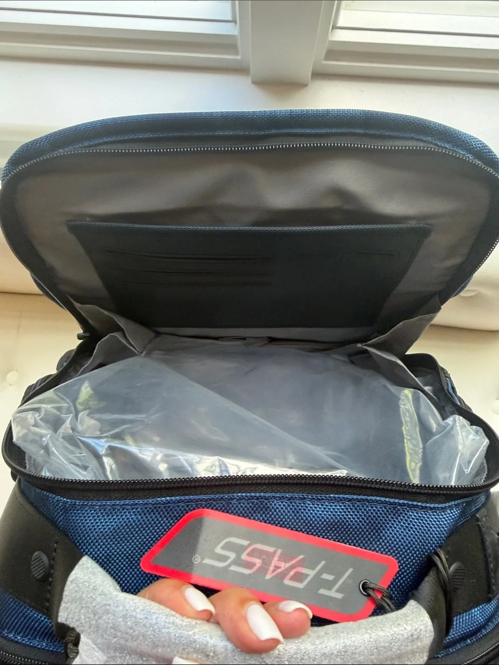 Tumi Navy & Black Los Angeles Dodgers Logo Backpack - Alpha 2